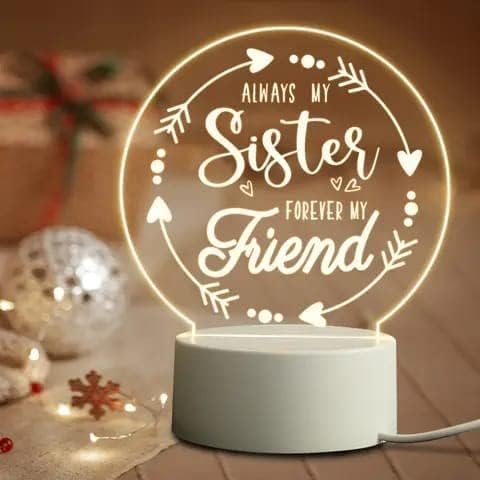 3D Acrylic Writing pad with Pen and Light