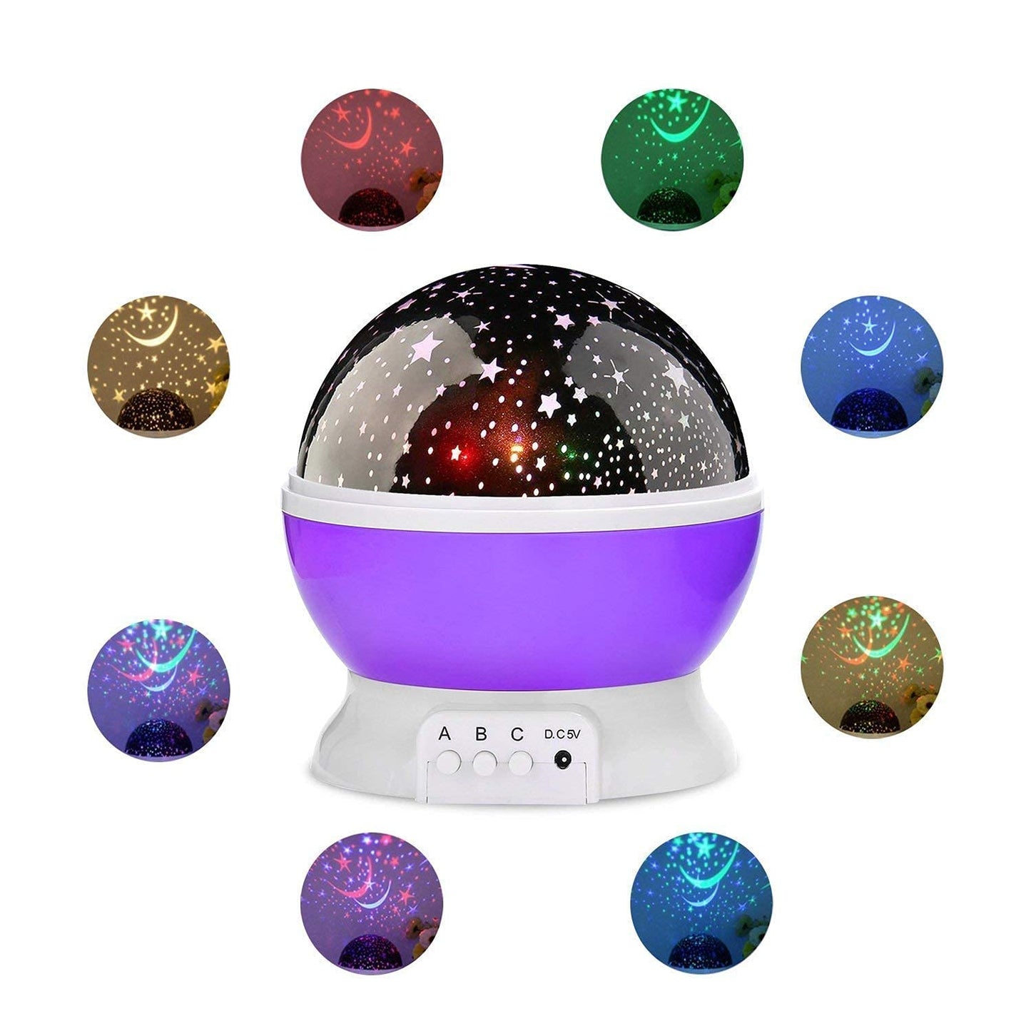Star Moon Night Light