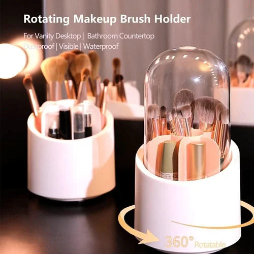 360 Rotating Makeup Brush Holder Make Up Brush Holder Make up Brush Organizer