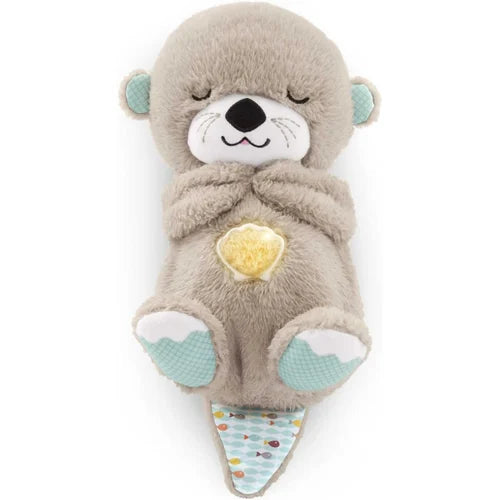 Breathing Teddy Baby Breathing Bear Baby Sound Machine Breathing Otter, Baby Soothing Otter