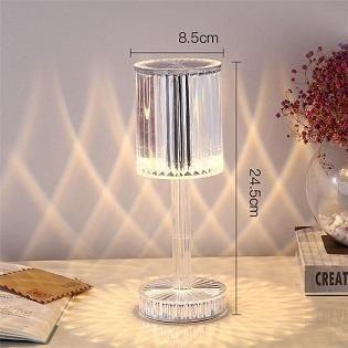 USB Charging Touch Lamp, RGB Crystal Lamp With Remote, Crystal Touch Lamp, Diamond Rose Lamp