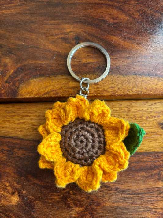 Baby Sunflower Keychain